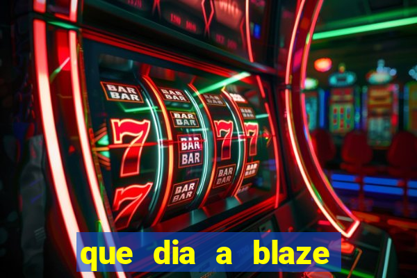 que dia a blaze paga o cashback